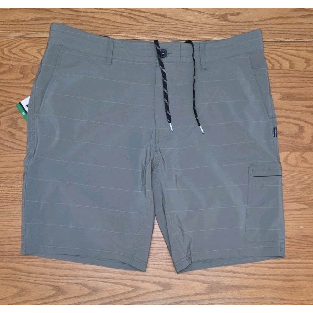 NEW ONeill Shorts Mens 38 Crossover Quick Dry 4-Way Stretch Lightweight Pocket